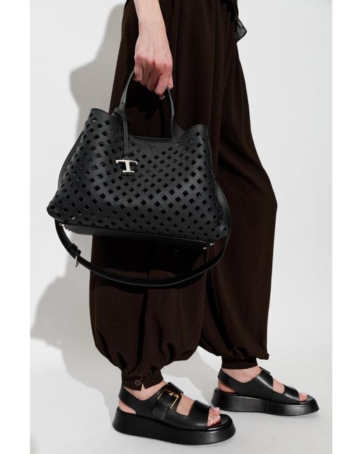 Tod's Black Leather Small Bag