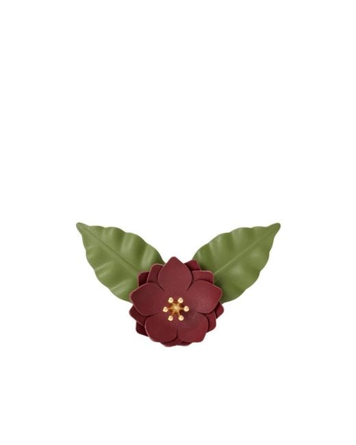 Loewe Green Layered Flower Bag Accessories