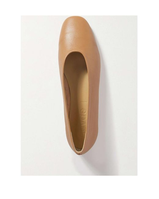 Aeyde Brown Kirsten Ballet Shoes