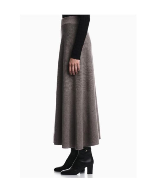 Emporio Armani Gray Skirt