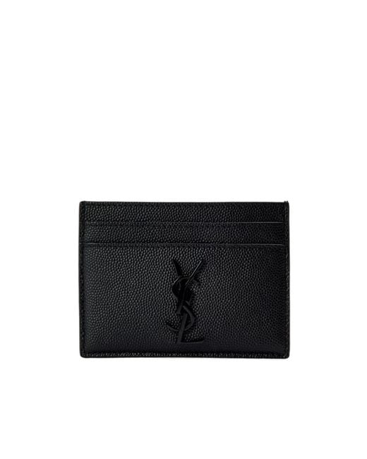 Saint Laurent Black Saint Cassandre Ch Sn54 for men