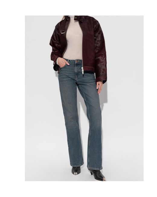 Samsøe & Samsøe Blue Salella Denim Trousers
