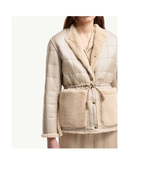 Moncler Natural Tipule Reversible Quilted Jacket