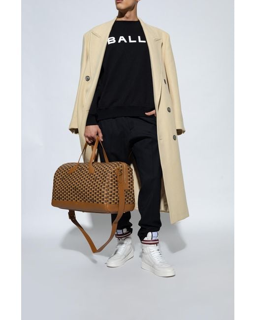 Bally White Round Head High Upper Board Shoes for men