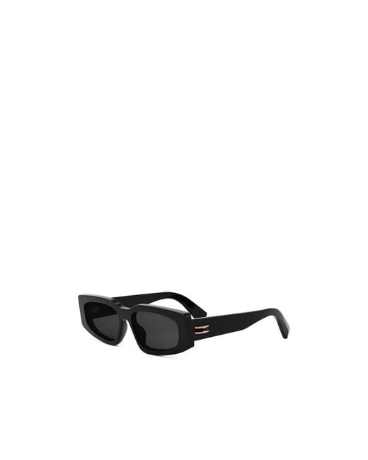 BVLGARI Black Bulgari B.Zero1 Rectangular Frame Sunglasses