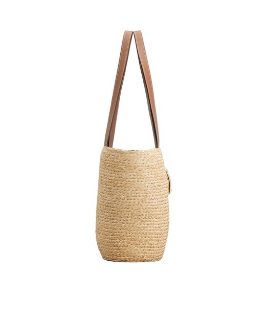 Roger Vivier Natural Small Shopping Bag