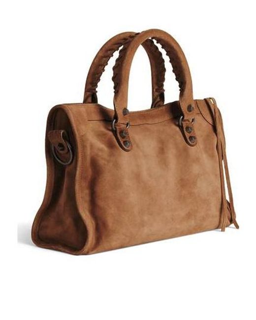 Balenciaga Brown Le City Bag Small