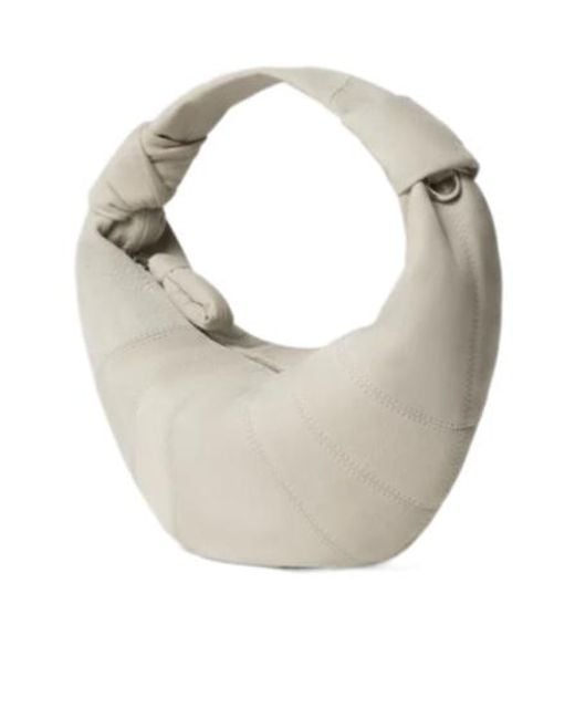 Lemaire Gray Croissant Shoulder Bag