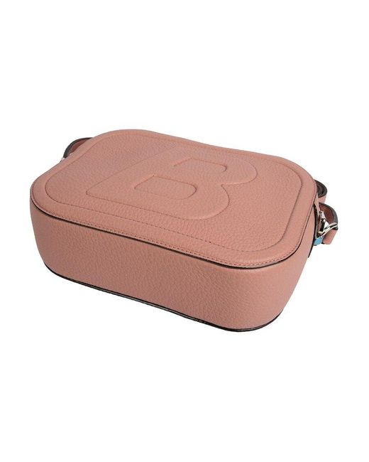 Bally Pink Logo Shoulder Bag