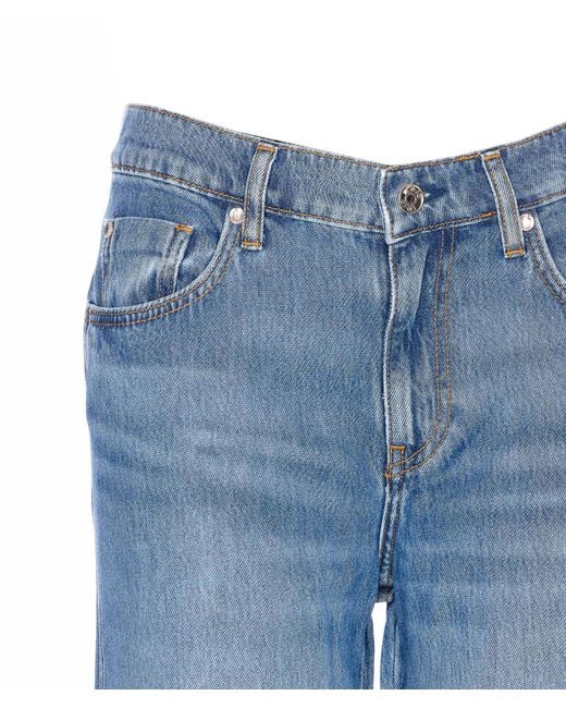 Liu Jo Blue Straight Leg Jeans