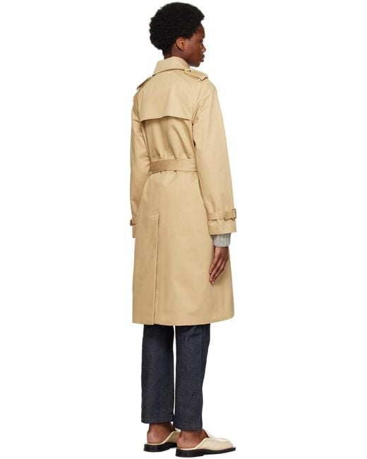 A.P.C. Natural Greta Windbreaker