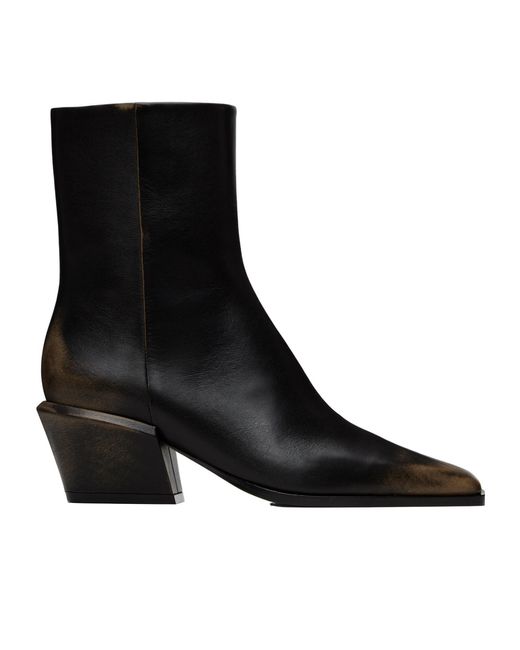 Paris Texas Black Bettina Ankle Boots