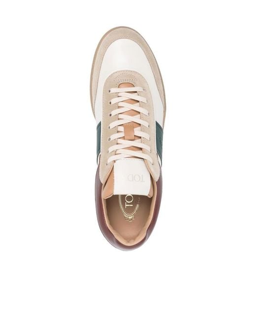 Tod's Multicolor Tabs Low-Top Sneakers for men