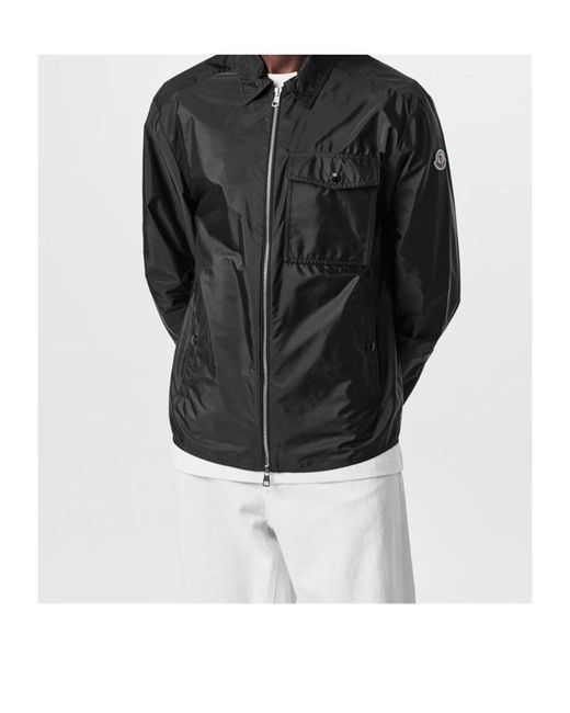 Moncler Gray Long Sleeve Shirt Style Casual Jacket for men