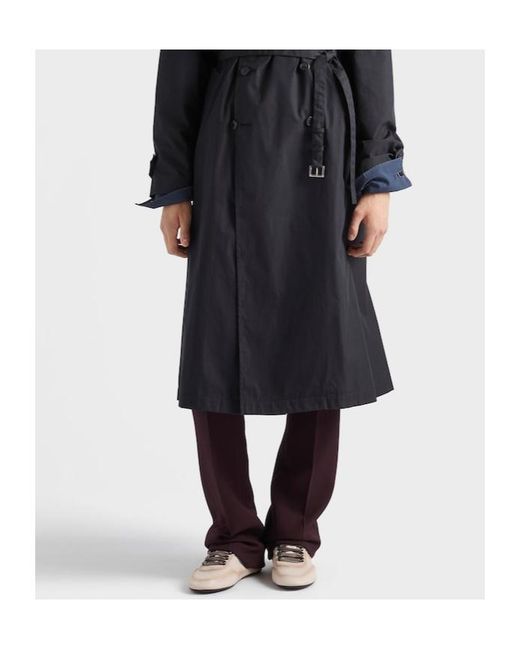 Prada Purple Wool Pants for men