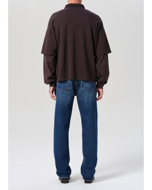 Agolde Blue 90S Straight-Leg Jeans for men