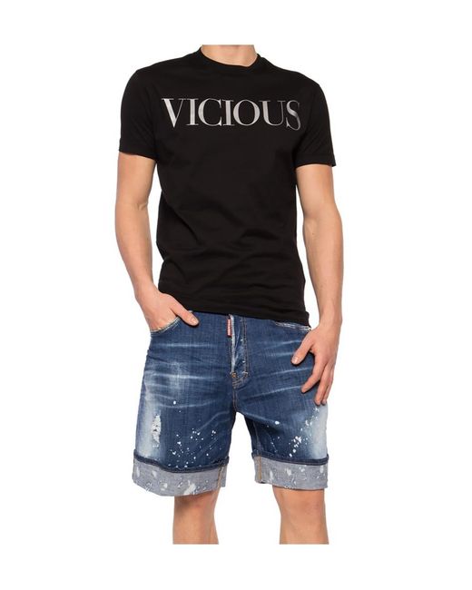 DSquared² Black Open-Necked Shirt for men