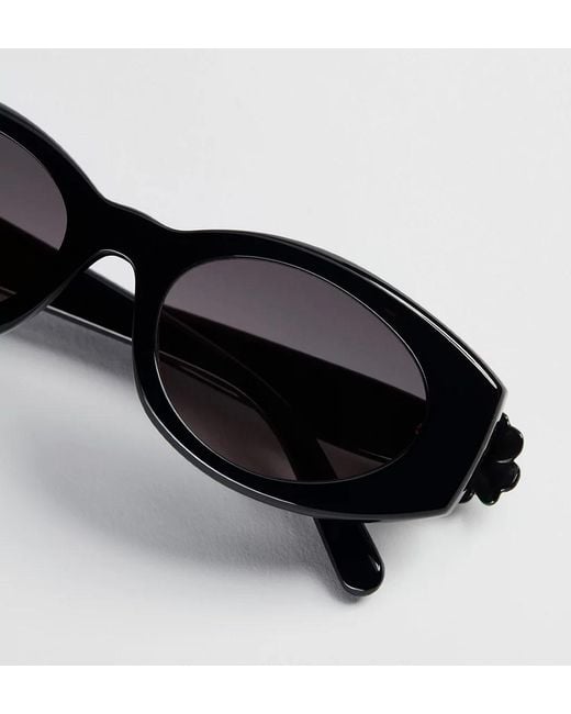 Dior White Eyewear Cat-Eye Frame Sunglasses for men