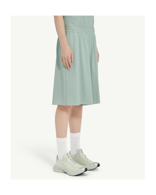 MM6 by Maison Margiela Green X Salomon Running Shorts