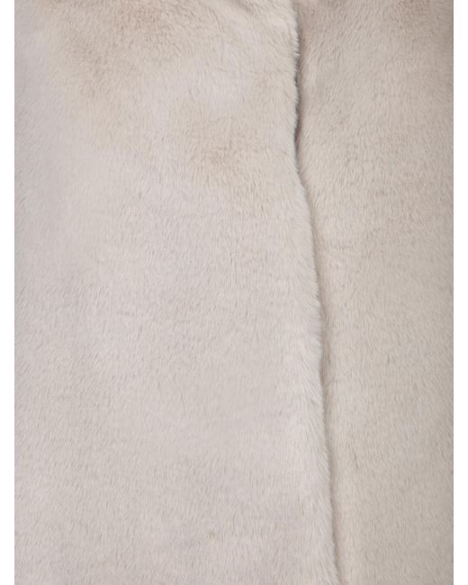 Herno Gray Funnel-Neck Coat