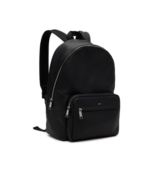 Boss Black Boss Logo Front Pocket Backpack for men