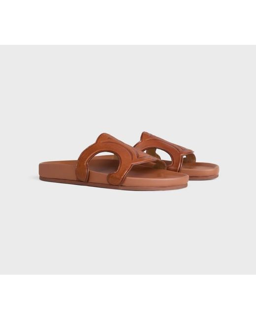 Céline Brown Triomphe Slide