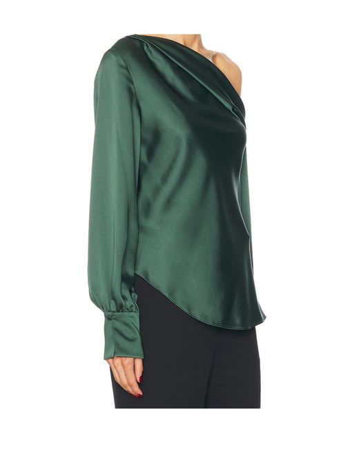 Jonathan Simkhai Green Alice Blouse