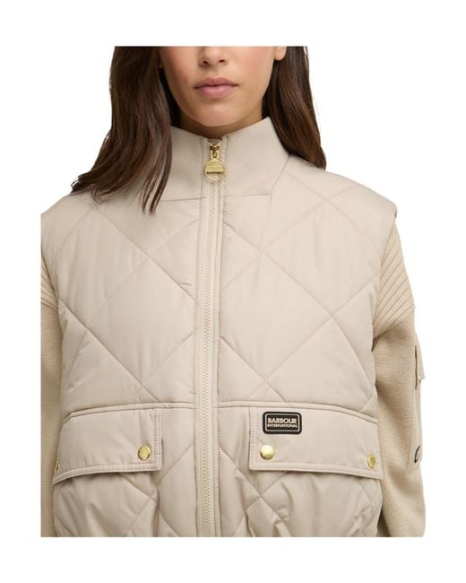 Barbour Natural Cropped Gilet