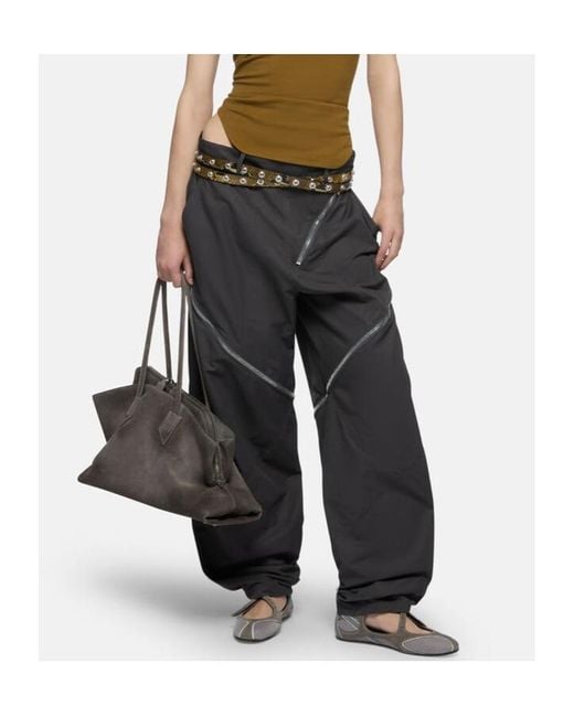 The Attico Black Dark Long Pant