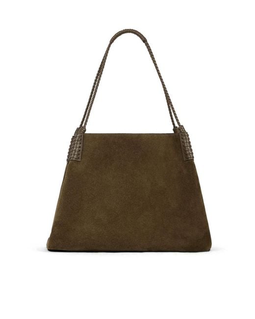 Etro Brown Large Libra Tote Bag