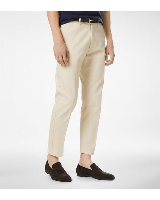 Tom Ford Natural Drill Chino Pants for men
