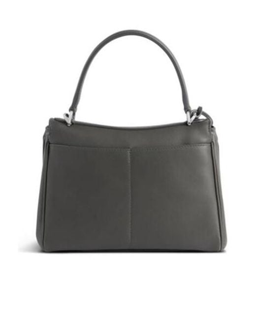 Balenciaga Black Twist-Lock Top Handle Bag