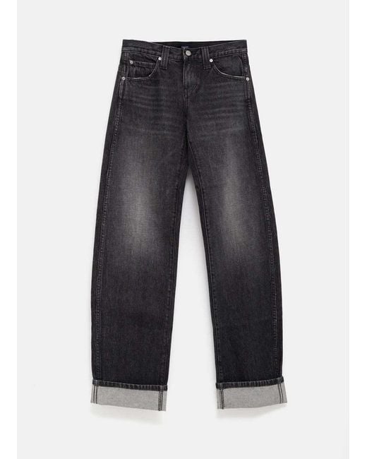 Khaite Blue Wide-Leg Jeans