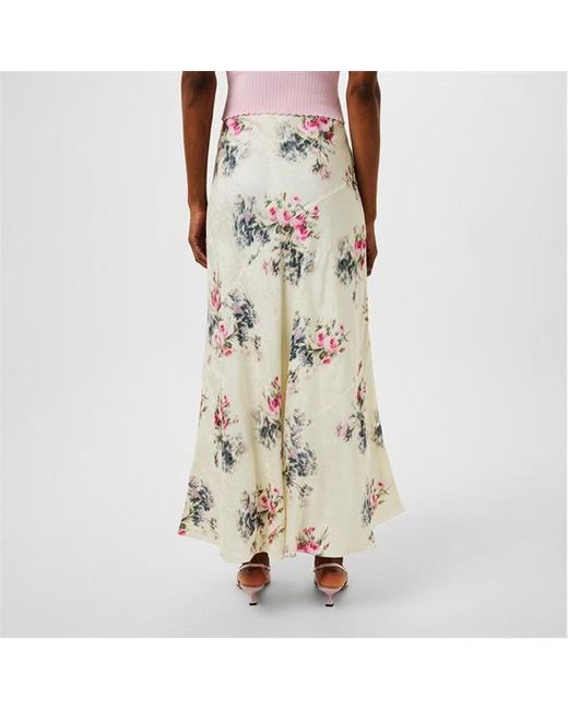 LoveShackFancy Natural Bertha Skirt