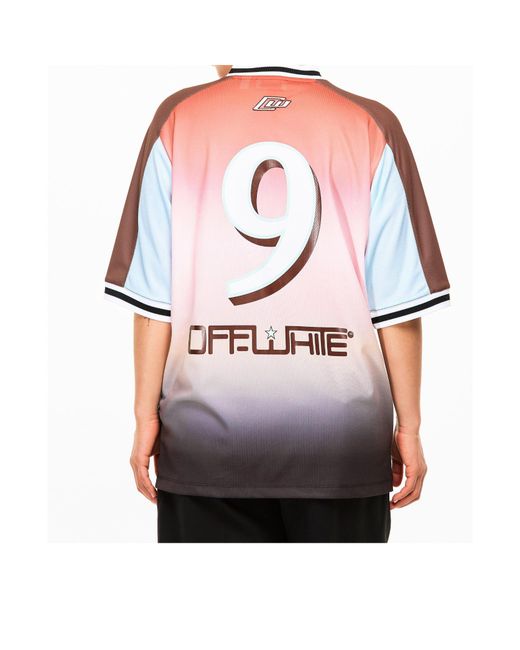 Off-White c/o Virgil Abloh Pink Logo T-Shirt