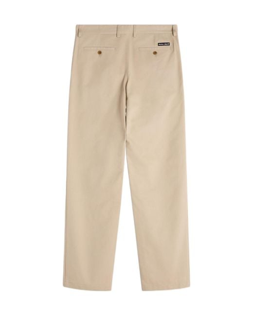 Maison Kitsuné Natural Maison Kitsuné Casual Chino Pants for men