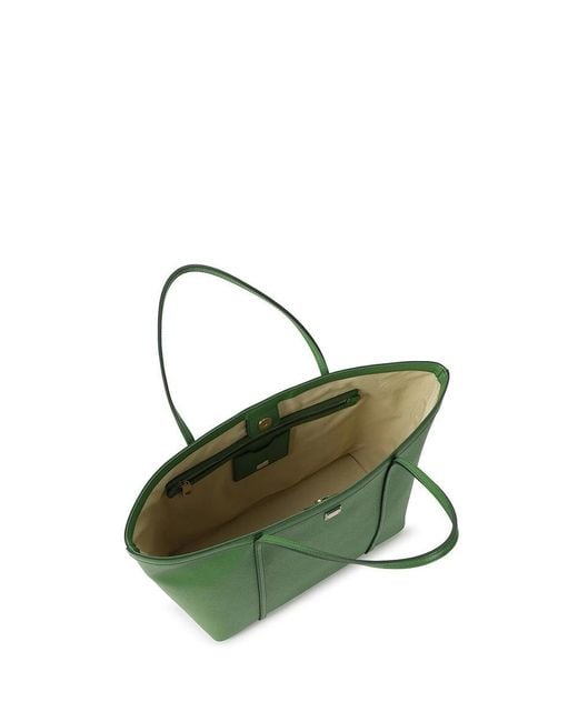 Dolce & Gabbana Green Logo Detail Handbag
