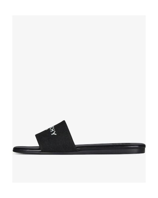 Givenchy Black 4G Flat Mules