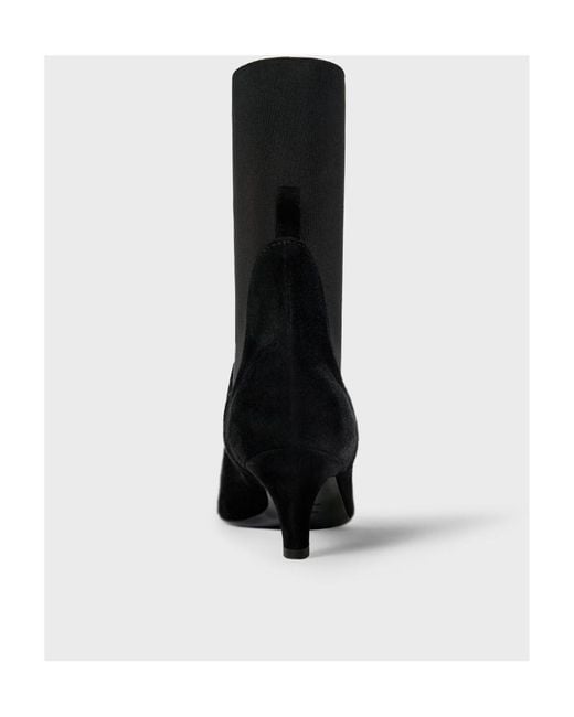 Totême Black Totême Pointed Toe Boots