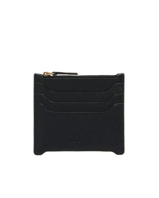 Marni Black Leather Trunkaroo Card Case