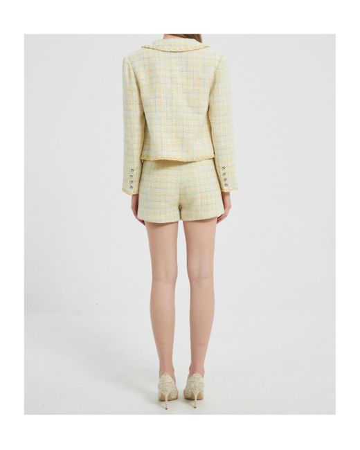 Marissa Chiara Natural Little Boy Collar Jacket