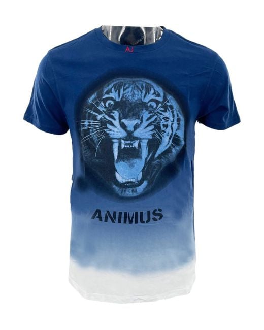 Armani Jeans Blue Item O-Neck Short-Sleeved T-Shirt for men