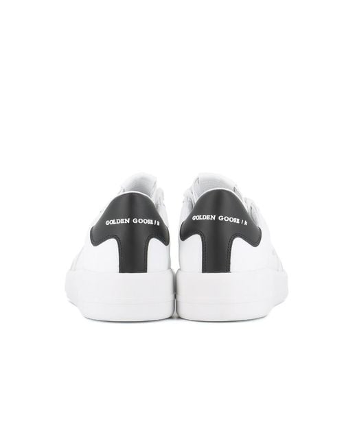 Golden Goose Deluxe Brand White Purestar Low-Top Sneakers for men