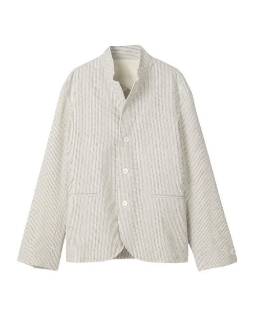 Jacquemus White The Palmier Tailored Jacket for men