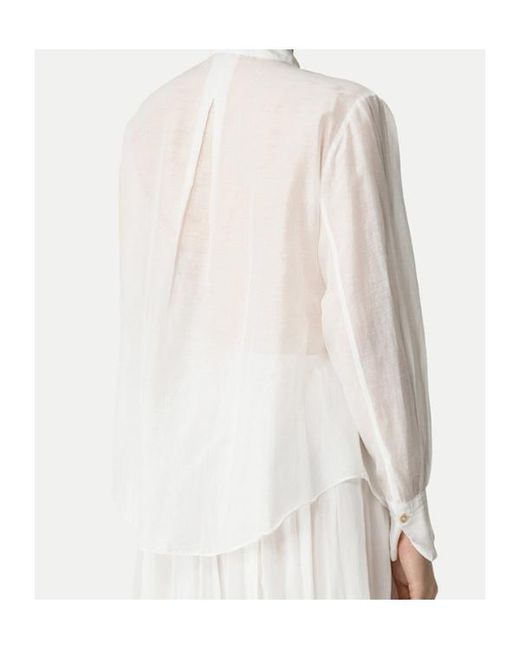 Forte_forte White Embroidered Shirt