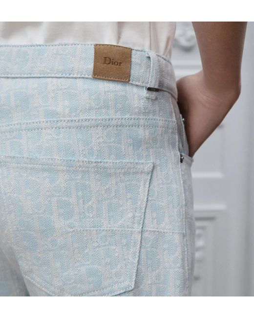 Dior Blue Regular-Fit Jeans