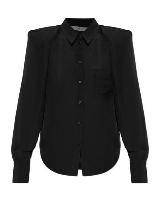 IRO Black Long-Sleeved Shirt