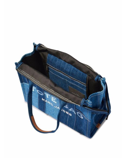 Marc Jacobs Blue The Denim Large Tote Bag