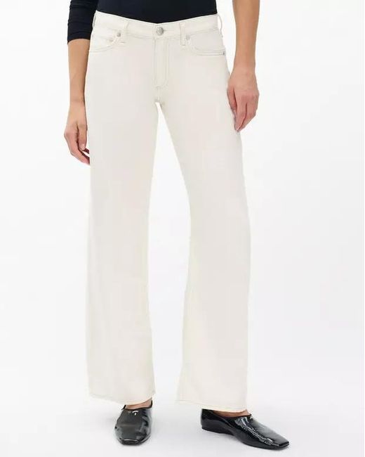 Rag & Bone White Belt Loop Jeans