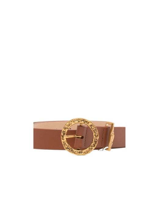 Zimmermann White Belt With A Round Buckle